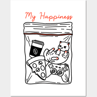 My Happiness Posters and Art